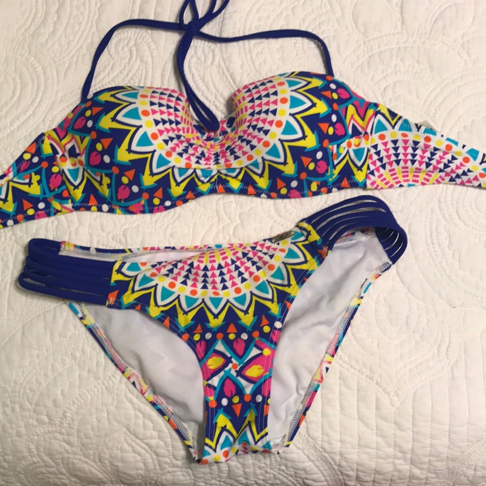 Multi-Colored Swimsuit